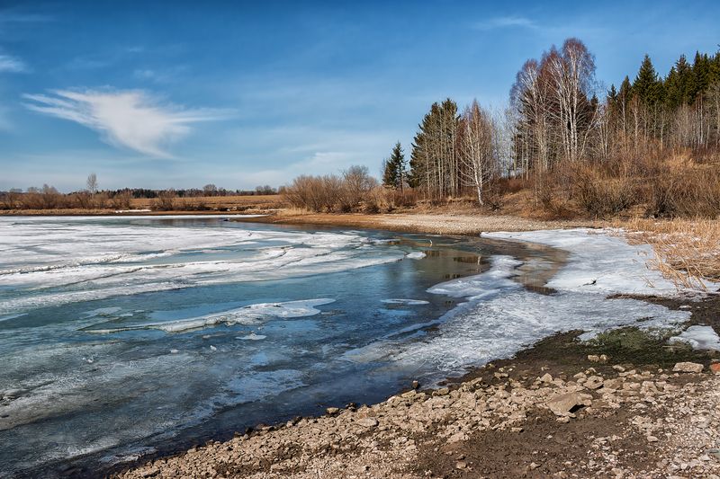 Весна в Сибири , апрель.photo preview
