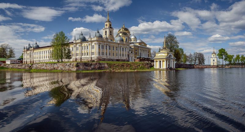 нилова пустынь, нило-столбенская пустынь, селигер, светлица, май Над волнамиphoto preview