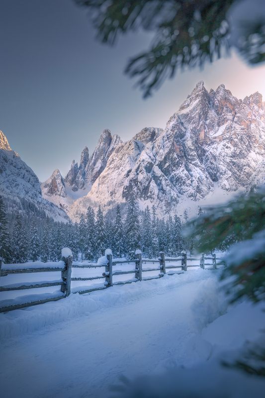 #landscapes #outdoors #photography #italy #dolomites Snowy Dolomitesphoto preview