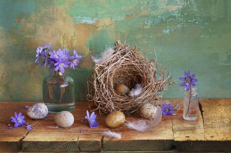 С перепелиными яичками фото превью