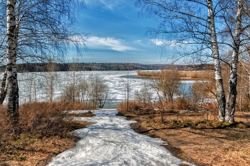 Весна в Сибири. photo preview