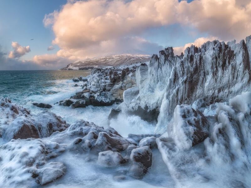 курилы Лава в ледяной глазури.photo preview