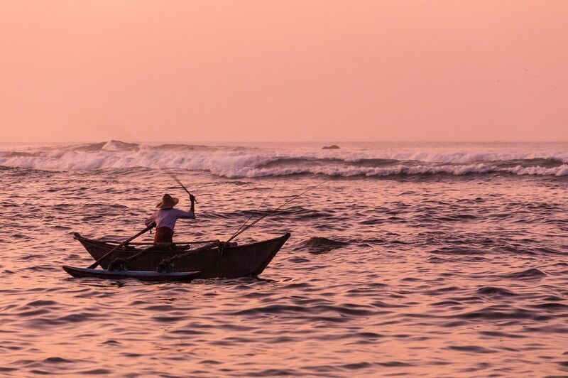 Рыбак, Шри-Ланка, Мирисса, Sri Lanka, Mirissa Рыбакphoto preview