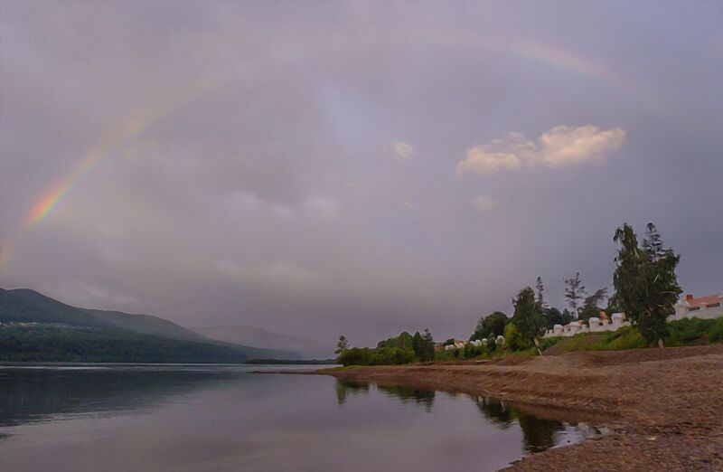 Утренняя радуга.photo preview