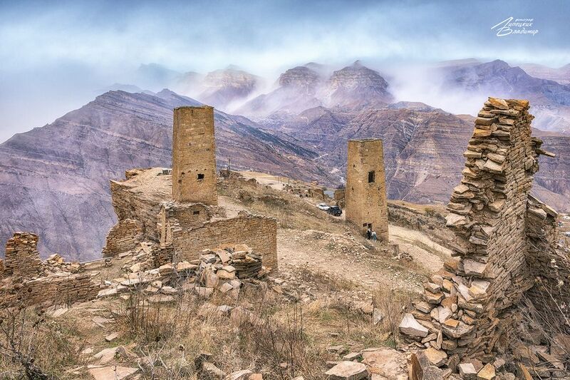 дагестан, гоор, сторожевые башни Сторожевые башни Гоораphoto preview