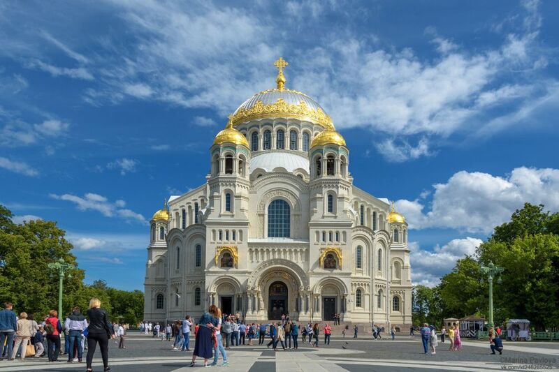город, архитектура, храм, город кронштадт, морской собор святителя николая чудотворца, ставропигиальный никольский морской собор города кронштадта Морской собор святителя Николая Чудотворца. (Ставропигиальный Никольский Морской собор города Кронштадта).photo preview