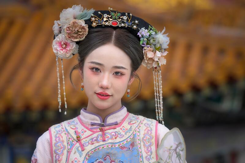 китай, запредный город, пекин, beijing, gogung, girl, etnic Девушка в Запретном городеphoto preview