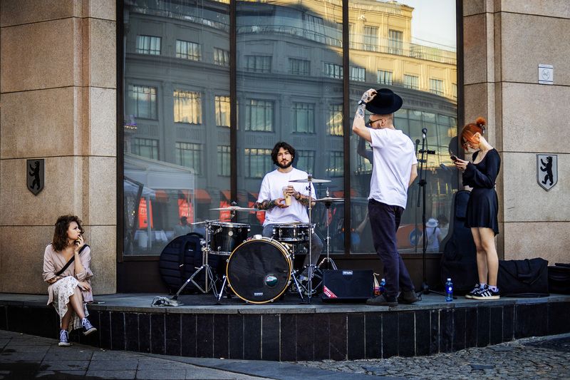 Уличные музыкантыphoto preview