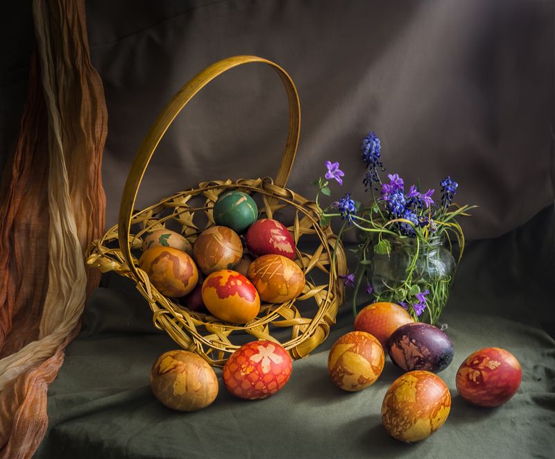 EGG, EASTER, SPRING, COLOR,STILL LIFE, FLOWERS, HOME HAPPY EASTERphoto preview