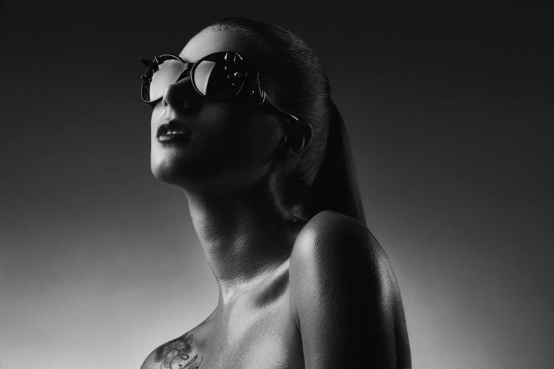 Арт, Портрет, Черно-Белое, Черное, Белое, Женщина, Волосы, Кожа, Woman, Hair, Art, Portrait, BW, Skin, White, Black, Artphoto, Style, Model, Skin, Glass, Lips, Губы, Очки, Модель, Студия, Studio ***photo preview