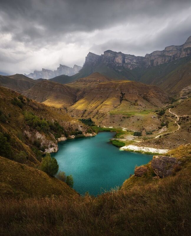 кавказ, кабардино-балкария, горы, кбр, озеро, горное озеро, скалистый хребет, гижгит, озеро гижгит Бирюзовая чашаphoto preview