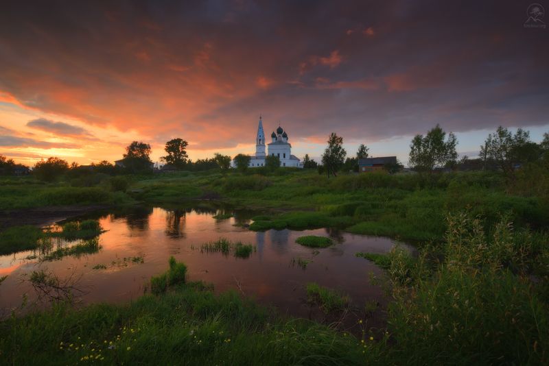 осенево, закат ОСЕНЕВОphoto preview