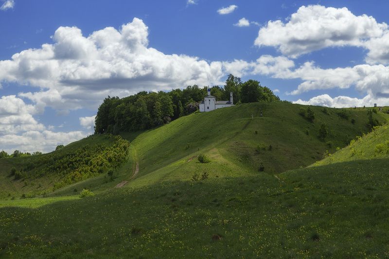 природа, небо, лето Изборские просторы...photo preview