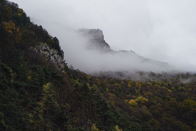 Россия, Северная Осетия, Куртатинское ущелье, Кавказ,  Седой Кавказ фото превью