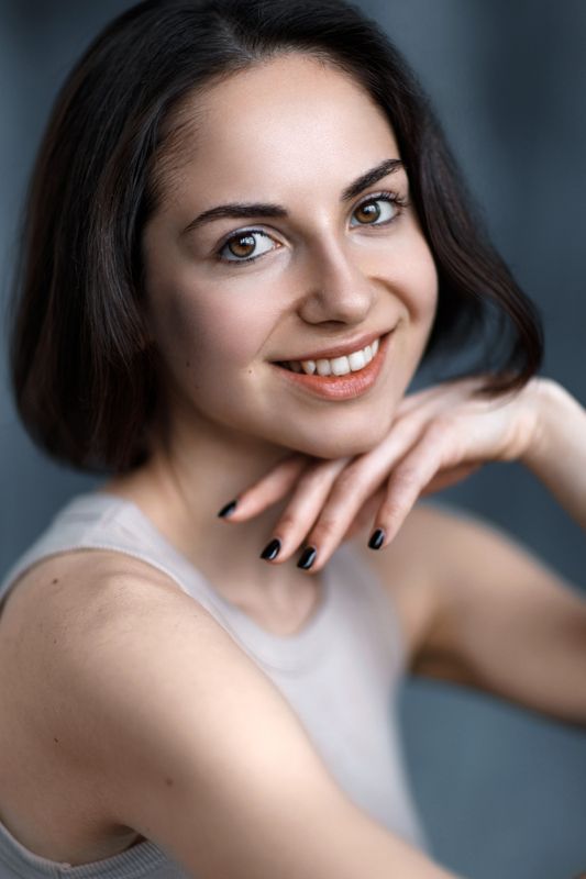 девушка взгляд портрет глаза Дашаphoto preview