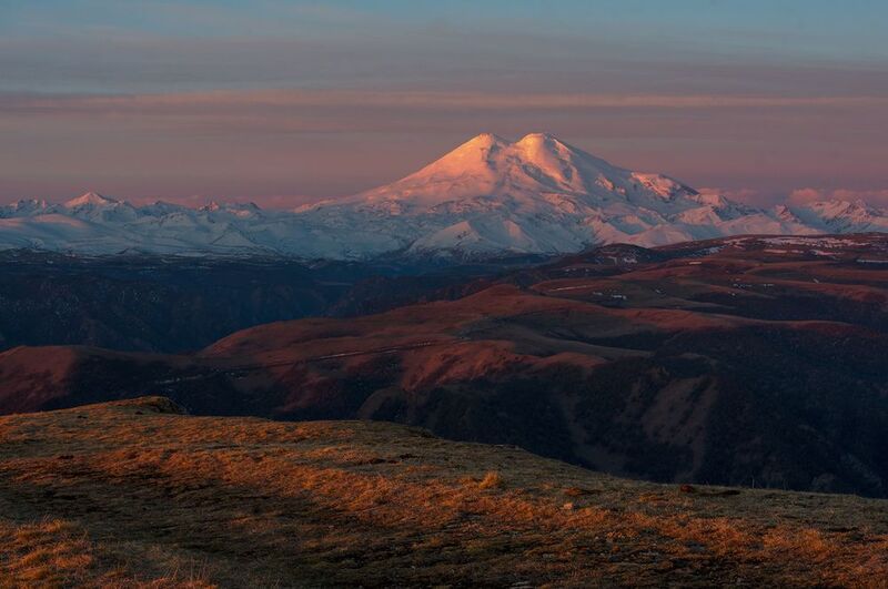 аурсентх, северное приэльбрусье, кабардино-балкария Утро в Аурсентхеphoto preview