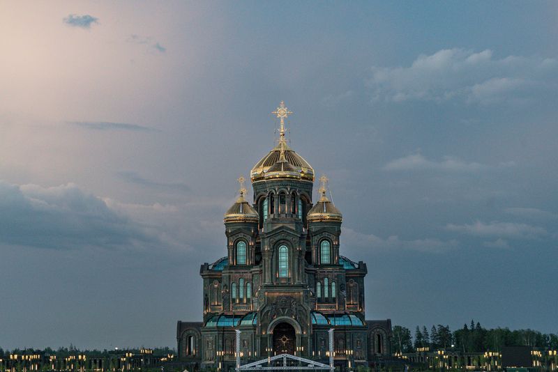Россия, Московская область, Одинцовский городской округ, территория Парк Патриот, Главный Храм Вооружённых Сил России, Собор Воскресения Христова photo preview
