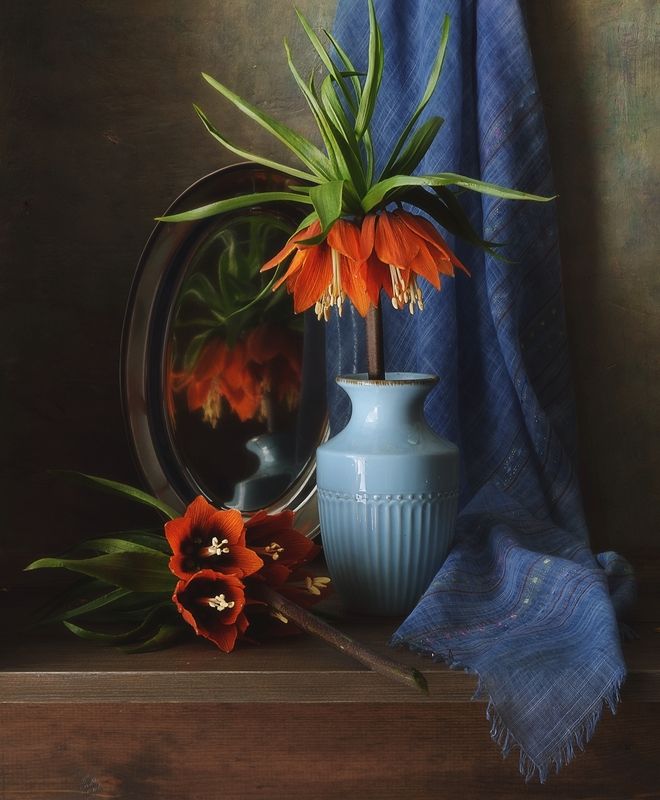 натюрморт,цветы,рябчик,весна ...photo preview