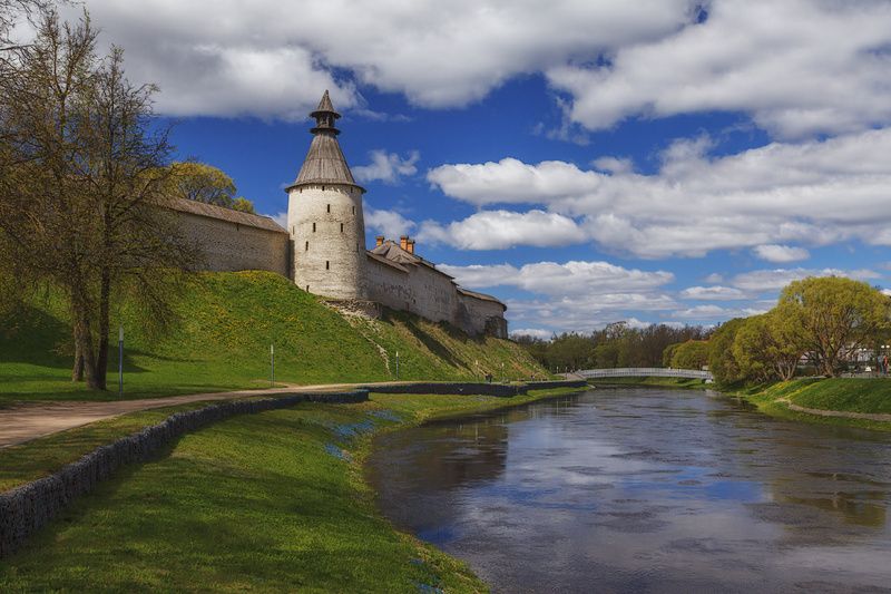 природа, небо, весна, река Май... По берегу Псковы...photo preview