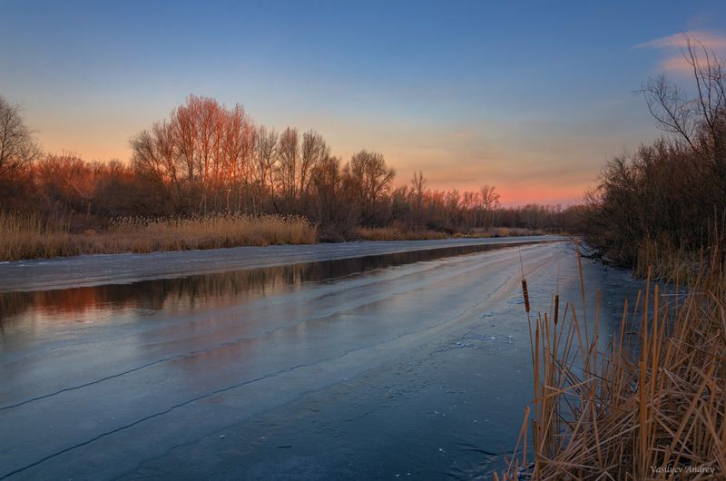 река урал, орск, осень, природа ***photo preview