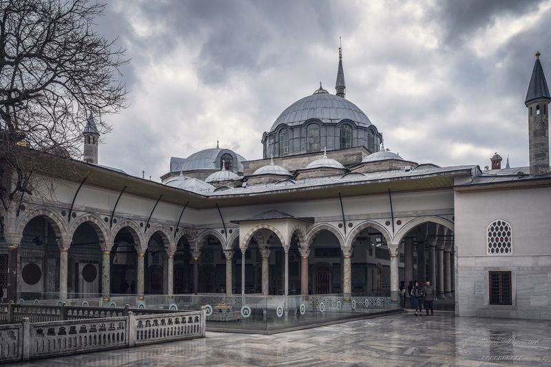 дворцы, мечети, городской пейзаж, архитектура, Топкапы, Стамбул, Турция Дворец Топкапы в Стамбуле.photo preview