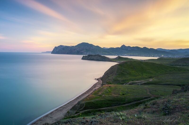 Теплый вечер на волошинских холмахphoto preview