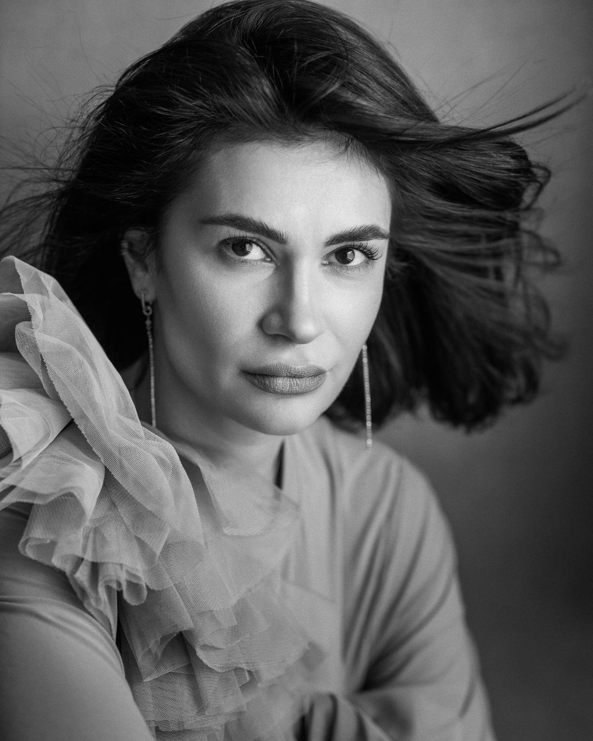 портрет, лицо, девушка, взгляд,  печать, студия, черные глаза, Ведмеденко Оксана