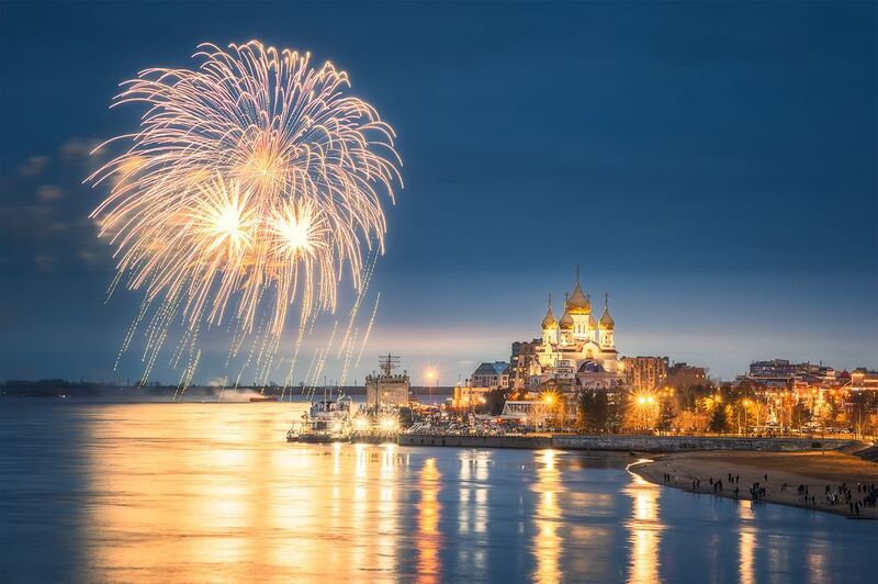 Праздничный салют в Архангельске (09.05.2025)photo preview