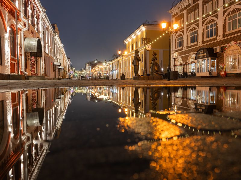 Вечер после дождя на Спасскойphoto preview