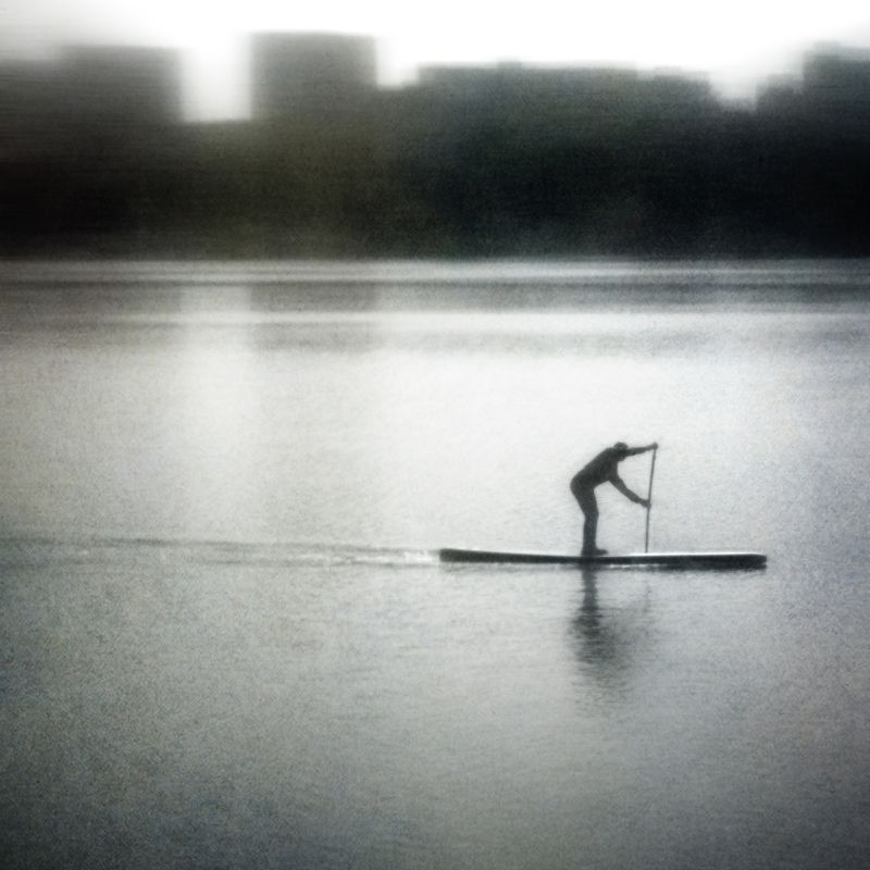 чб, пикториализм Побег.photo preview