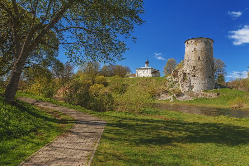 природа, небо, весна, река Май... В парке...photo preview