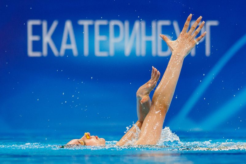 синхронное плавание, чемпионат, россия, девушка, вода, спорт Синхронное плаваниеphoto preview