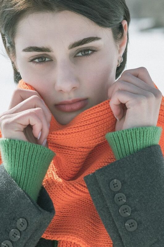 модель, цвет, глаза, девушка, короткая стрижка, портрет АРИНАphoto preview