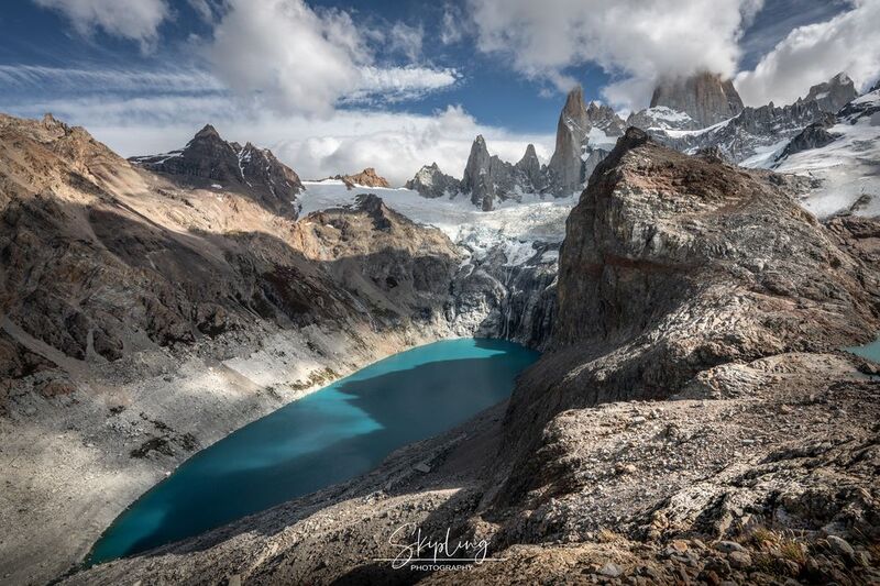 патагония, фицрой, осень Ледник Rio Blanco и лагуна Suciaphoto preview