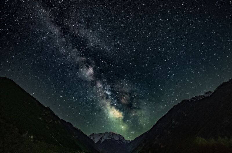 Млечный путь в ауле Хурзукphoto preview