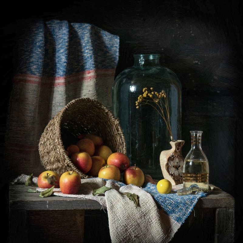 Этюд с яблокамиphoto preview