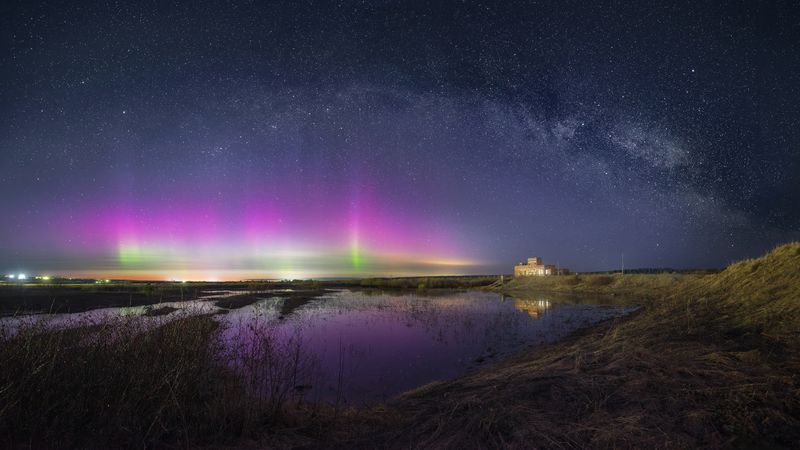 В блеске звезд и северного сияния фото превью
