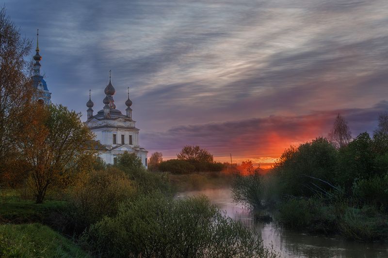 рассвет, савинское, ярославская область Рассвет в Савинскомphoto preview