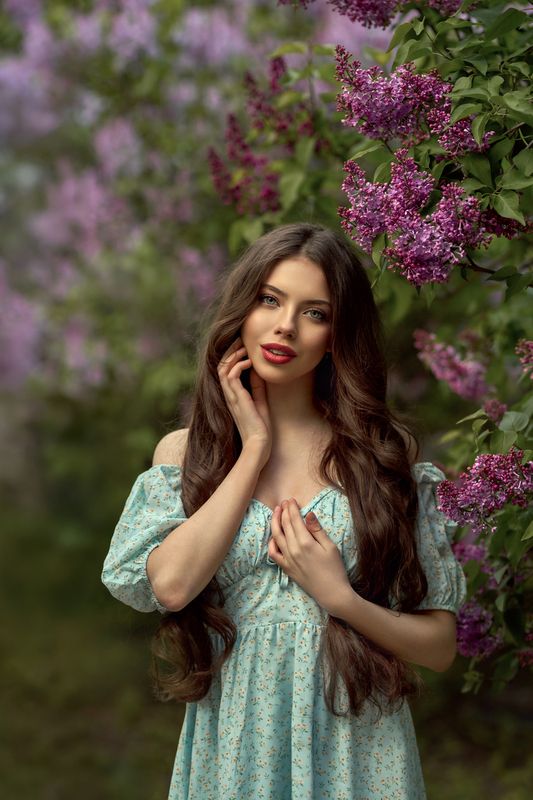 портрет, женский портрет модель, девушка Анастасияphoto preview