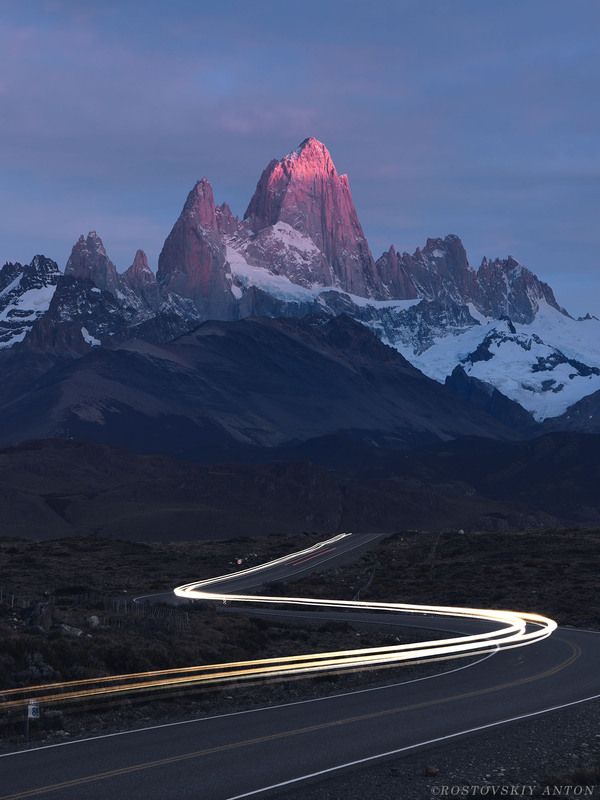 Патагония, фототур, patagonia, argentina, Fizroy Фицрой в первых лучах. | фототур в Патагониюphoto preview