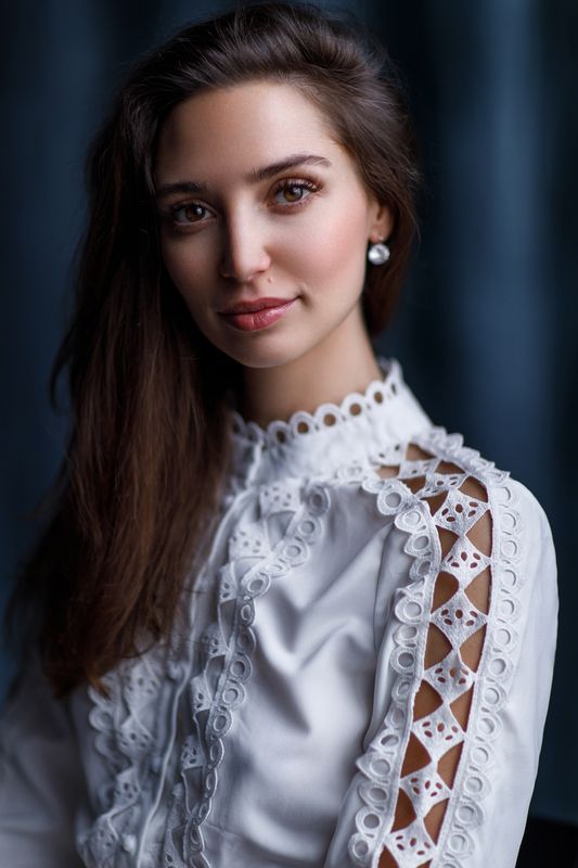 портрет, девушка, студия, красота, взгляд Лиза.photo preview