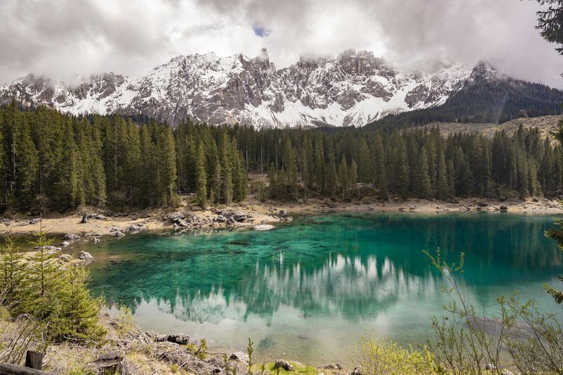 Озеро Карецца, Трентино-Альто Адидже, Италияphoto preview