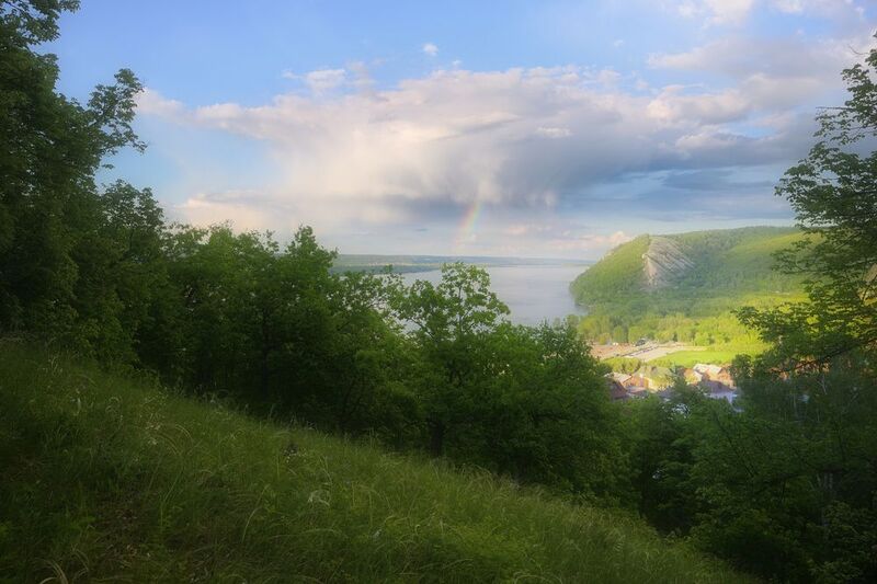 Пролился тёплый майский дождь.photo preview