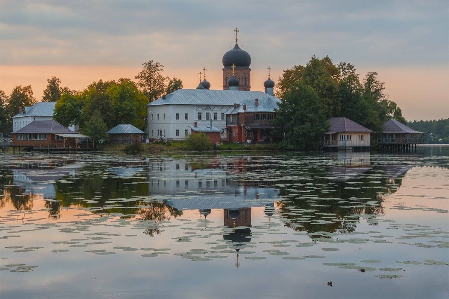 D3100, Nikon, Введенское, Введенское озеро, Владимирская область, Женский монастырь, Монастырь, Россия, Сентябрь, Денис Щербак