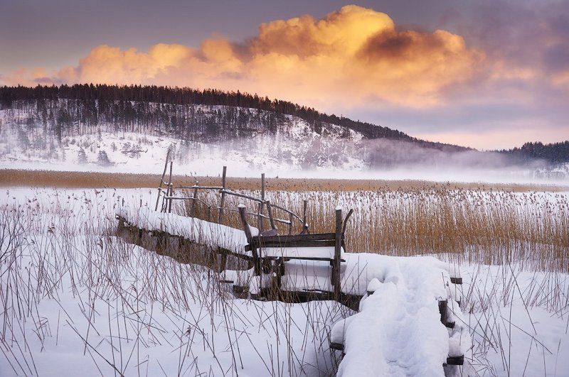 Ладожское озеро, Карелия, зима Ладожское озеро.photo preview