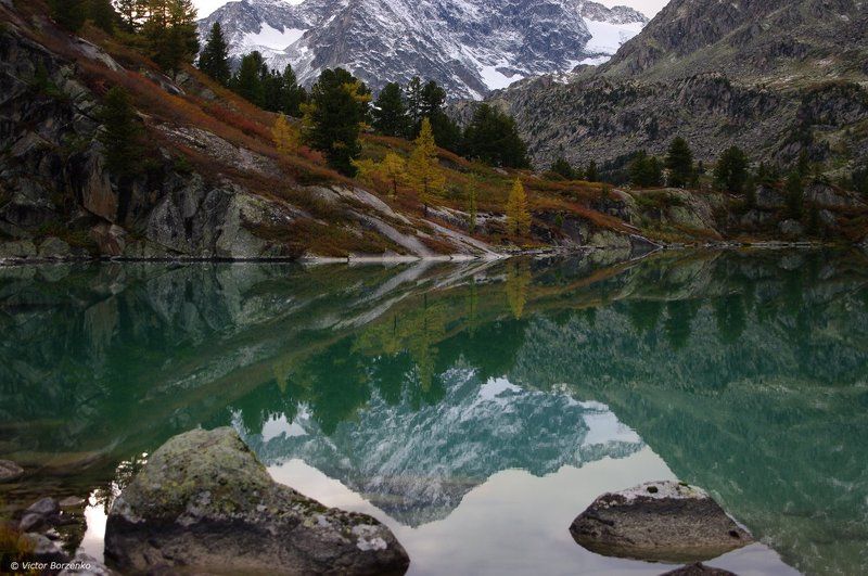 Алтай, Дарашколь, Озеро Вечернее зеркалоphoto preview