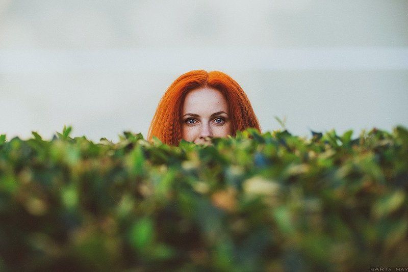 Портрет, Рыжая *****photo preview