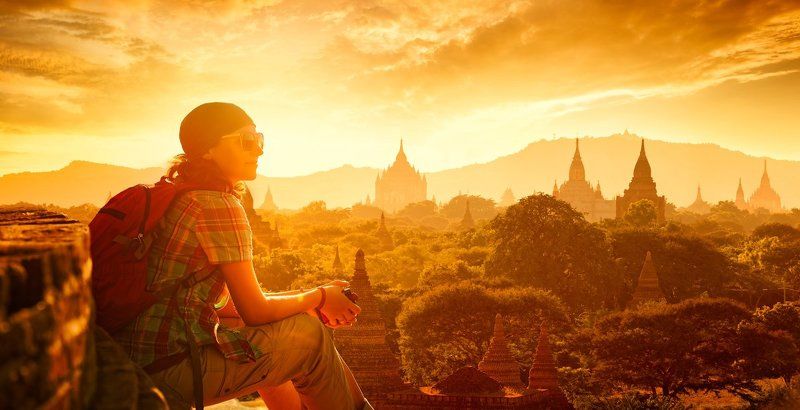 Там где остановилось время . Баган, Мьянма.photo preview