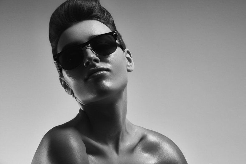 Арт, Портрет, Черно-Белое, Черное, Белое, Женщина, Волосы, Кожа, Woman, Hair, Art, Portrait, BW, Skin, White, Black, Artphoto, Style, Model, Skin, Glass, Lips, Губы, Очки, Модель, Студия, Studio ***photo preview