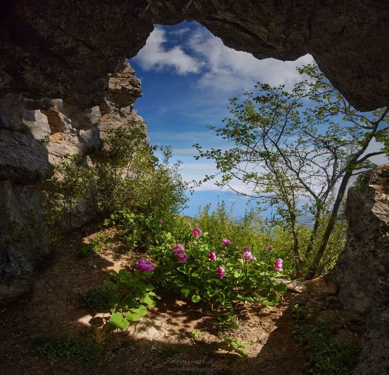 пейзажемагьё, пейзаж-как-виденье Пионовый грот небесно-морских далей …photo preview